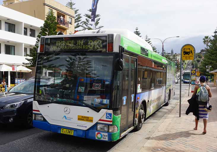 Sydney Buses Mercedes O405NH Custom Citaro 1347 Shanghai Tourism